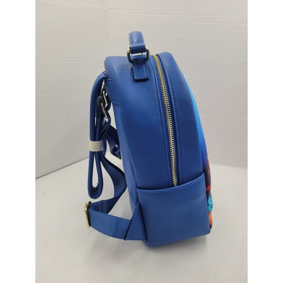 Loungefly Disney Pinocchio Mini Backpack Bag Underwater With Wallet NEW